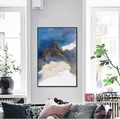 【廠家定制玄關客廳不銹鋼裝飾壁畫 不銹鋼畫】 - 產品庫